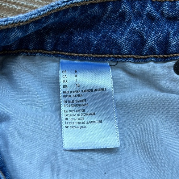 Midrise jean skirt - Picture 3 of 3